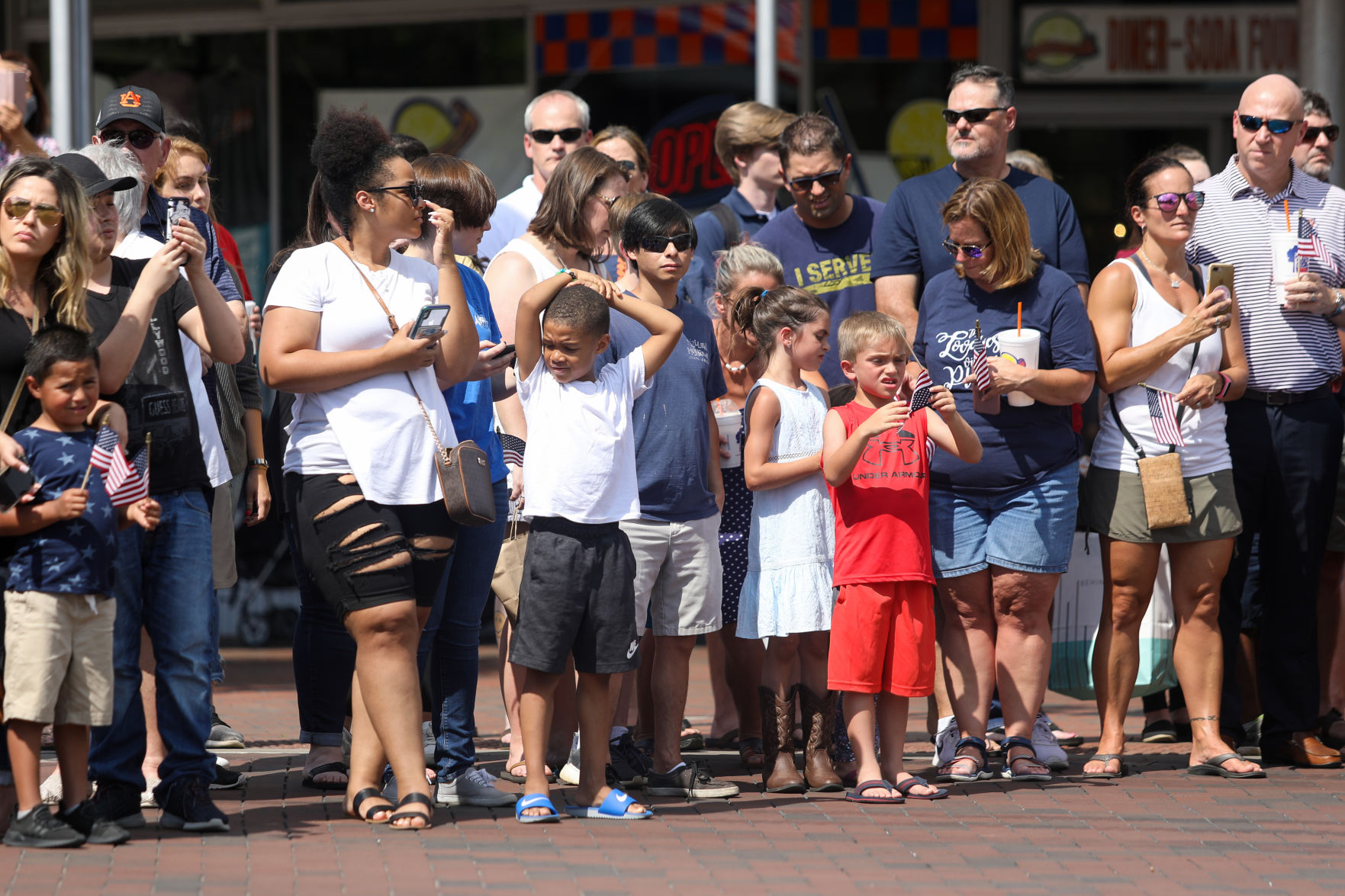 Funeral service for officer William Buechner